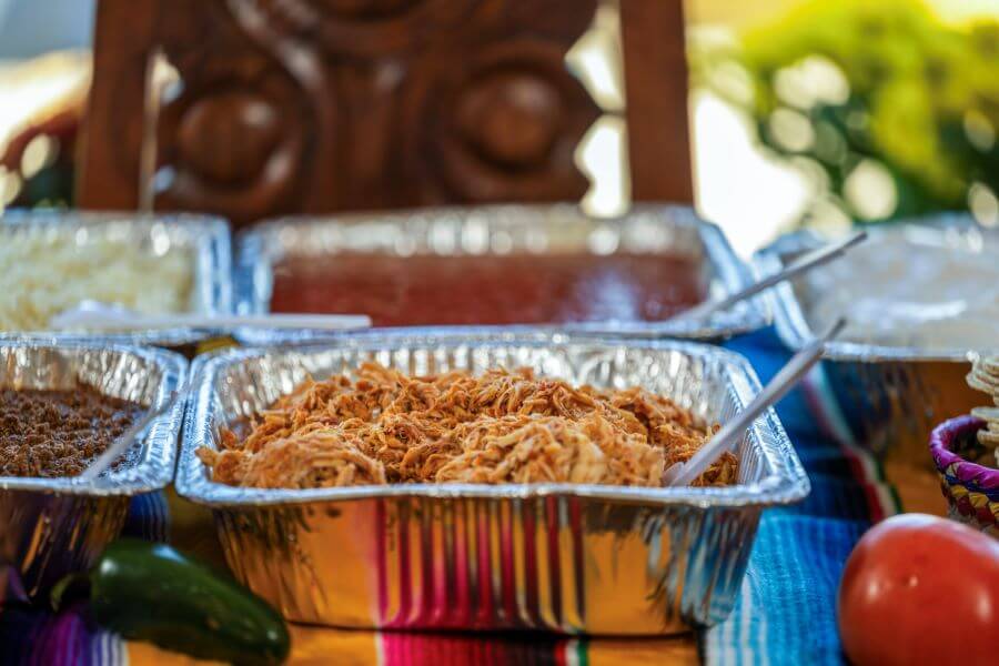 shredded chicken